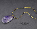 Pendentif pierre femme
