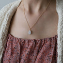 Pierre de lune pendentif argent