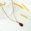 Pendentif tourmaline rose