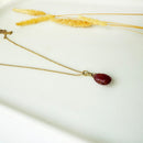 Pendentif tourmaline rose