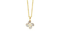 Pendentif en nacre blanche