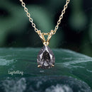 Pierre noire pendentif