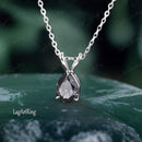 Pierre noire pendentif
