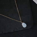Pierre de lune pendentif argent