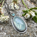 Pendentif pierres semi précieuses