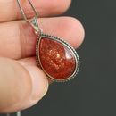 Pierre de soleil pendentif