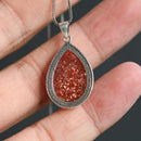 Pierre de soleil pendentif