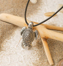 Pendentif tortue argent