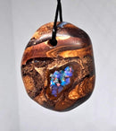 Pendentif opale boulder