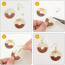 Kit boucle d oreille resine - Ma Passion - Fabrication de bijoux