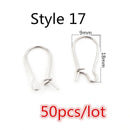 Kit boucles d oreilles acier inoxydable - Ma Passion - Fabrication de bijoux