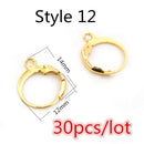 Kit boucles d oreilles acier inoxydable - Ma Passion - Fabrication de bijoux