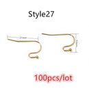 Kit boucles d oreilles acier inoxydable - Ma Passion - Fabrication de bijoux