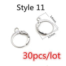 Kit boucles d oreilles acier inoxydable - Ma Passion - Fabrication de bijoux