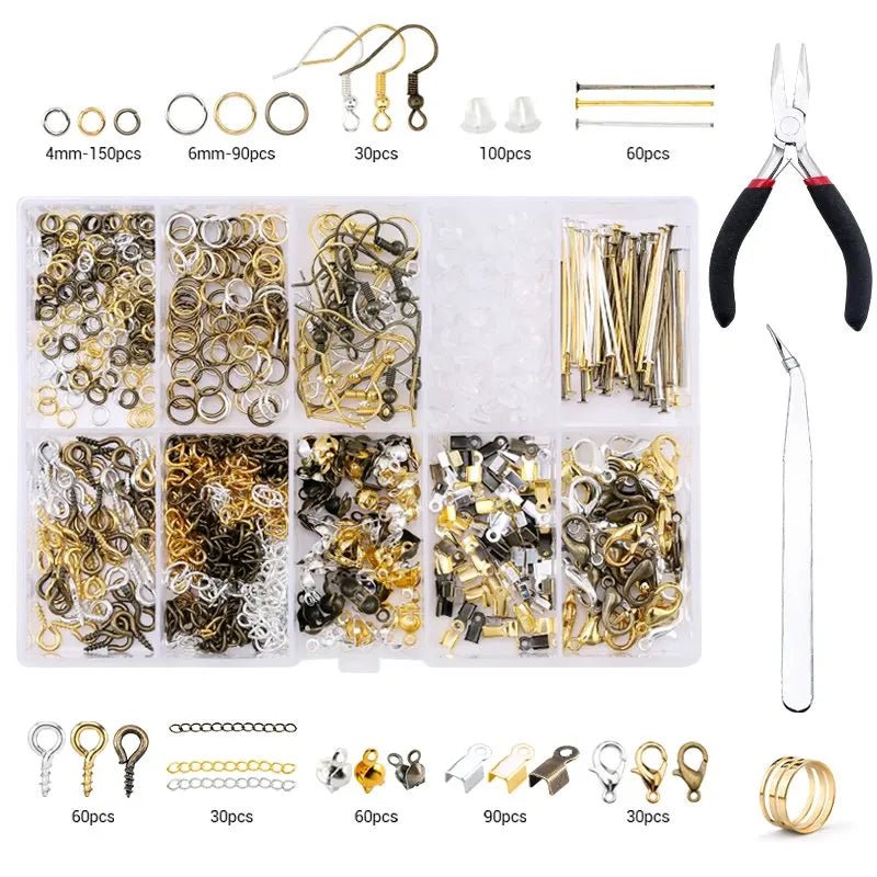 Kit Fabrication de Bijoux pour Filles. Bricolage Collier Pendentif et Kit Fabrication de Bijoux pour Filles. Bricolage Collier Pendentif et
