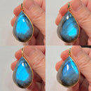 Labradorite pendentif - Ma Passion - Fabrication de bijoux