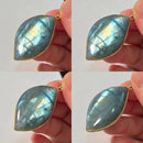 Labradorite pendentif - Ma Passion - Fabrication de bijoux