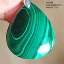 Malachite pendentif - Ma Passion - Fabrication de bijoux
