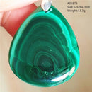 Malachite pendentif - Ma Passion - Fabrication de bijoux