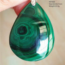 Malachite pendentif - Ma Passion - Fabrication de bijoux