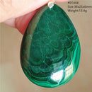 Malachite pendentif - Ma Passion - Fabrication de bijoux