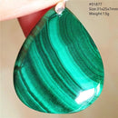 Malachite pendentif - Ma Passion - Fabrication de bijoux