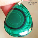 Malachite pendentif - Ma Passion - Fabrication de bijoux