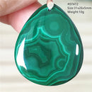 Malachite pendentif - Ma Passion - Fabrication de bijoux