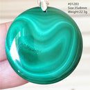 Malachite pendentif - Ma Passion - Fabrication de bijoux