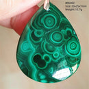 Malachite pendentif - Ma Passion - Fabrication de bijoux