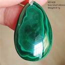 Malachite pendentif - Ma Passion - Fabrication de bijoux