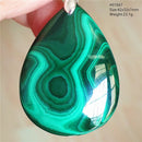 Malachite pendentif - Ma Passion - Fabrication de bijoux