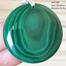 Malachite pendentif - Ma Passion - Fabrication de bijoux