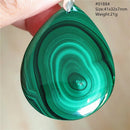 Malachite pendentif - Ma Passion - Fabrication de bijoux