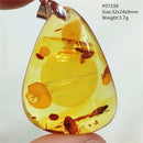 Pendentif ambre - Ma Passion - Fabrication de bijoux