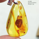 Pendentif ambre - Ma Passion - Fabrication de bijoux