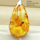 Pendentif ambre - Ma Passion - Fabrication de bijoux