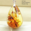 Pendentif ambre - Ma Passion - Fabrication de bijoux