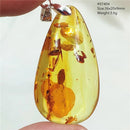 Pendentif ambre - Ma Passion - Fabrication de bijoux