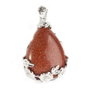 Pendentif cristal de roche - Ma Passion - Fabrication de bijoux