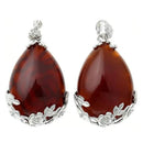 Pendentif cristal de roche - Ma Passion - Fabrication de bijoux