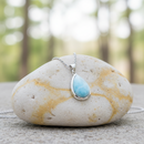 Pendentif en larimar