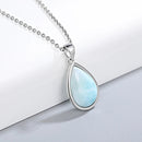 Pendentif en larimar - Ma Passion - Fabrication de bijoux