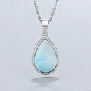 Pendentif en larimar - Ma Passion - Fabrication de bijoux