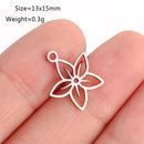 Pendentif fleur - Ma Passion - Fabrication de bijoux