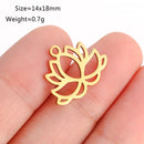 Pendentif fleur - Ma Passion - Fabrication de bijoux