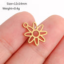 Pendentif fleur - Ma Passion - Fabrication de bijoux