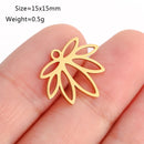 Pendentif fleur - Ma Passion - Fabrication de bijoux