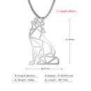 Pendentif loup - Ma Passion - Fabrication de bijoux