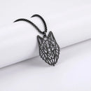 Pendentif loup - Ma Passion - Fabrication de bijoux